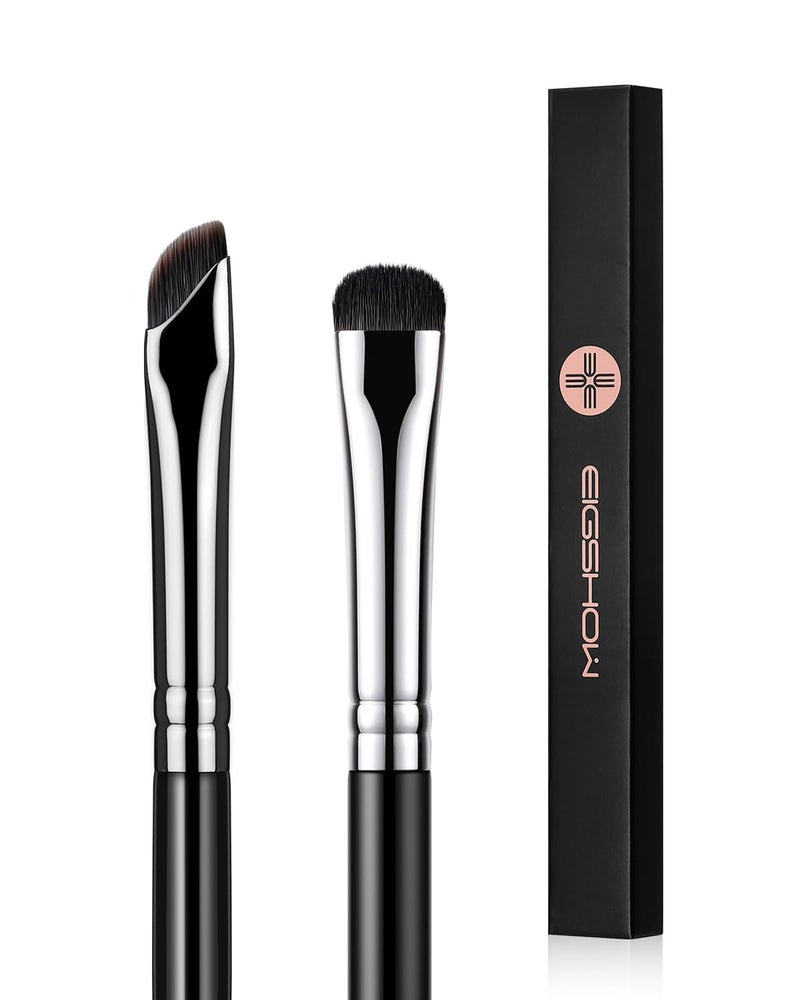 EIGSHOW Eyeshadow Smudge Brush & Eyeliner Brush, High-End Precision Eye Makeup Tools for Blending Cat Eye, Winged Liner (E865&E806) - Image 1