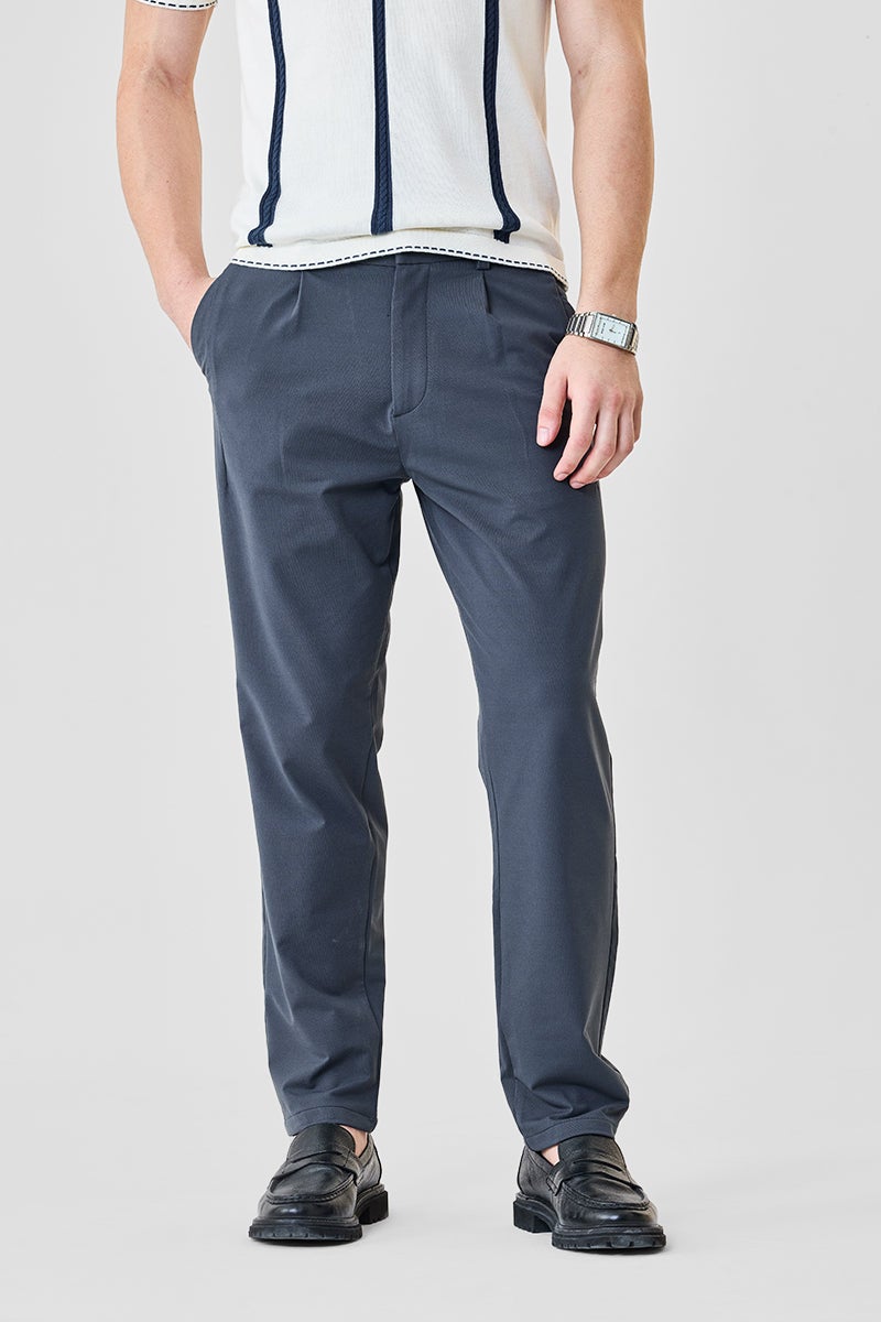 SNITCH Relaxed Fit Stretch Trousers - Image 1