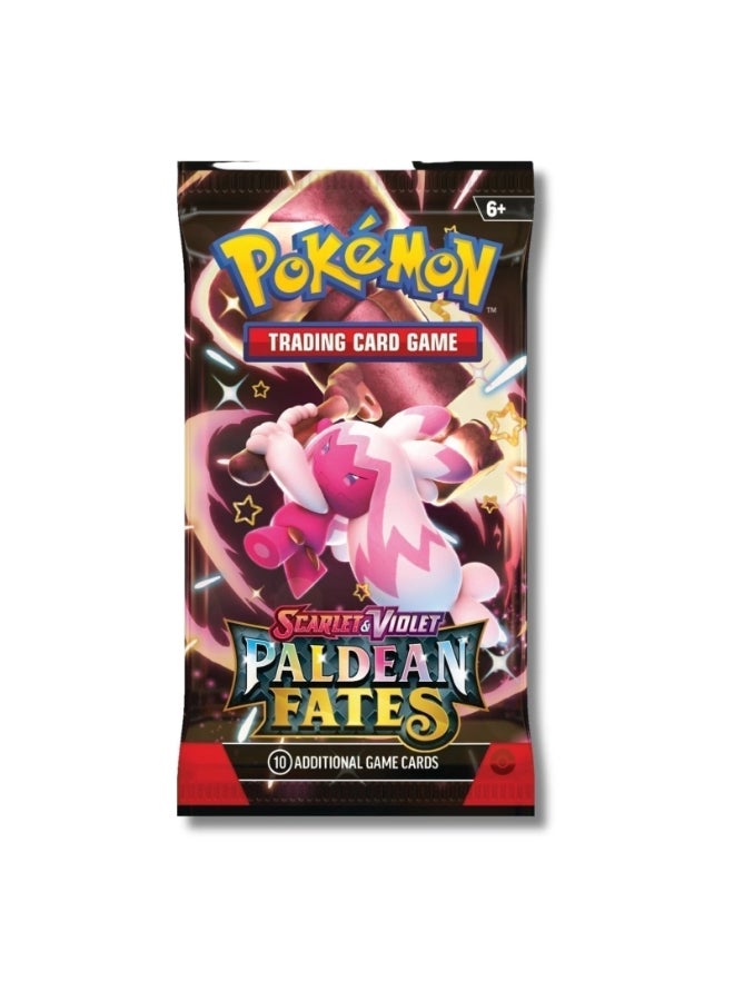 Pokemon Pokémon TCG Scarlet & Violet—Paldean Fates Booster Pack, 10 Trading Cards, Random Assorted Pack Artwork, Collectible Card Game Expansion - Image 3