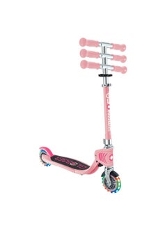 GLOBBER Globber Flow Foldable Junior Light 2-wheel Kick Scooter in Pink  - Image 5