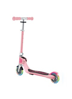 GLOBBER Globber Flow Foldable Junior Light 2-wheel Kick Scooter in Pink  - Image 3