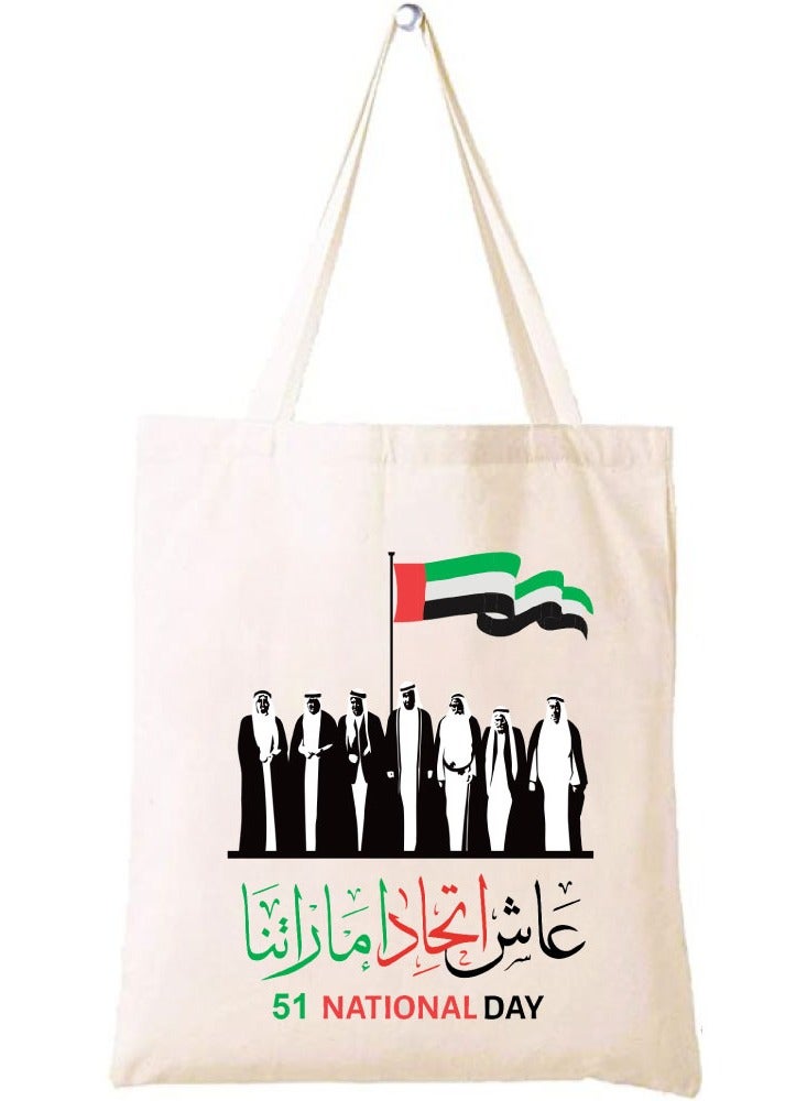 UAE National Day Printed Canvas Cotton Bags-Reusable Bags - Image 4