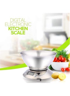 PENG GENERAL Digital Kitchen Food Scale Removable Stainless Steel Bowl  - Image 4