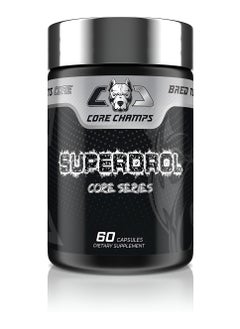 CORE CHAMPS Core Champs, Superdrol, Muscle Gain, Power & Strength Booster, 60 Caps, 60 Servings  - Image 1