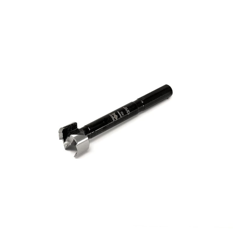 Fisch Black Shark Forged Steel Forstner Drill Bit for Woodworking, Precision Wave Design, Clean Cuts in Hardwoods, MDF, and Plywood, FSA-381037, Made in Austria (13/16 inches) - Image 1