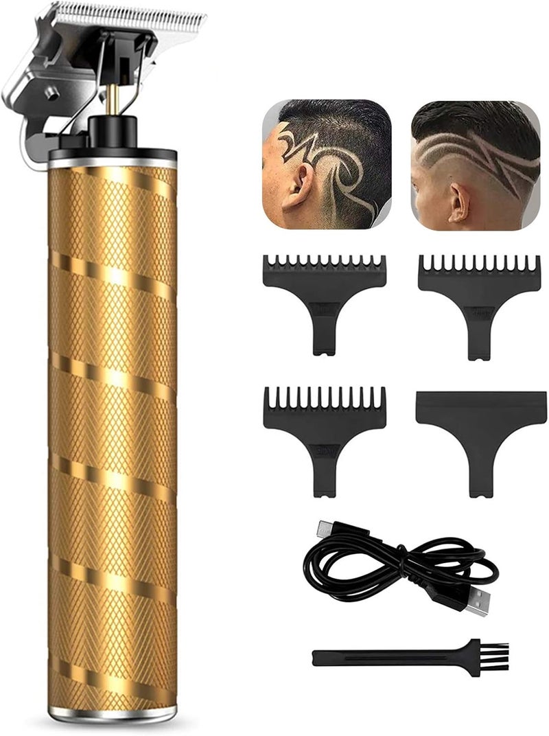 Solati Hair Clippers for Men, USB Rechargeable Hair Trimmer Cordless Beard Trimmer for Men Electric T Blade Hair Clipper Men's Trimmer with 4 Guide Combs Cutting Kits for Family Use Home Daily Use - Image 1