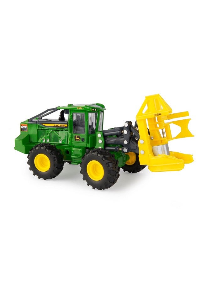 John Deere ERTL Prestige Collection - John Deere 843l-II Wheeled Feller Buncher Replica - 1:50 Scale - Authentic Premium Die-Cast Metal Replica - Farm Toys - Ages 14 and Up