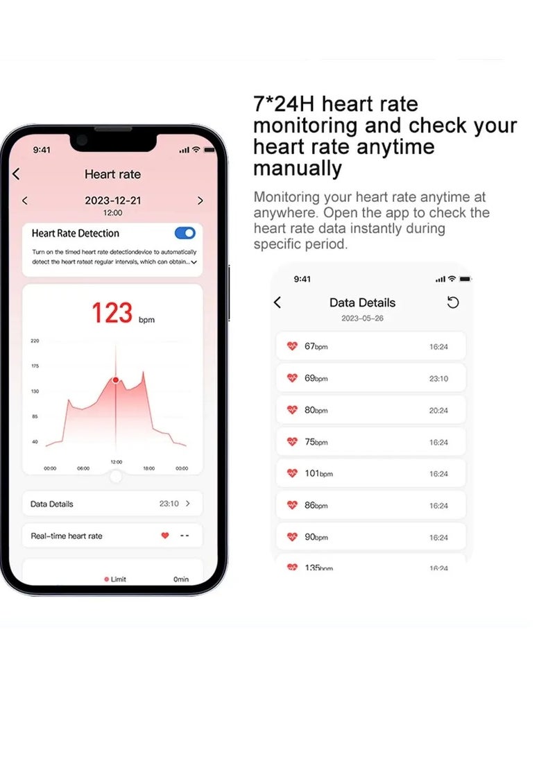 ColMi Smart Ring, Waterproof Wearable Fitness Tracker Ring, Long Battery Life Sleep Tracker Health Ring, Comfortable Bluetooth Smart Ring With Multiple Sports Modes For Men And Women, (Size 9, Gold) - Image 4