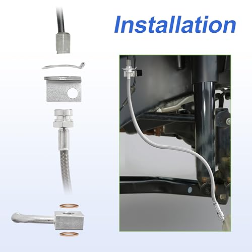 WEST ORGIN 89707 Extended Front Stainless Brake Lines Replacement for 07-18 Jeep Wrangler JK 4-6" Lift - Image 5
