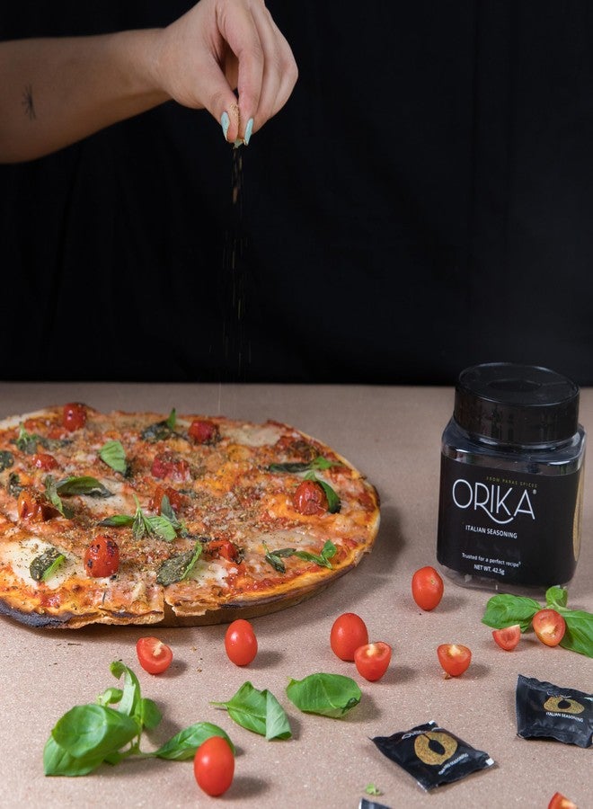 Orika Italian Seasoning 40g (Pack of 2) | Oregano Seasoning For Pizza, Pasta, Garlic Bread & Italian Food | Classic Blend Of Italian Herbs | No Artificial Flavours and Colours - Image 5