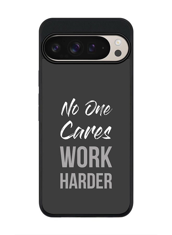 Stylizedd For Google Pixel 9 Pro XL Case,Slim fit Camera Protection, Shockproof Thin Phone cover - Work Harder - Image 1
