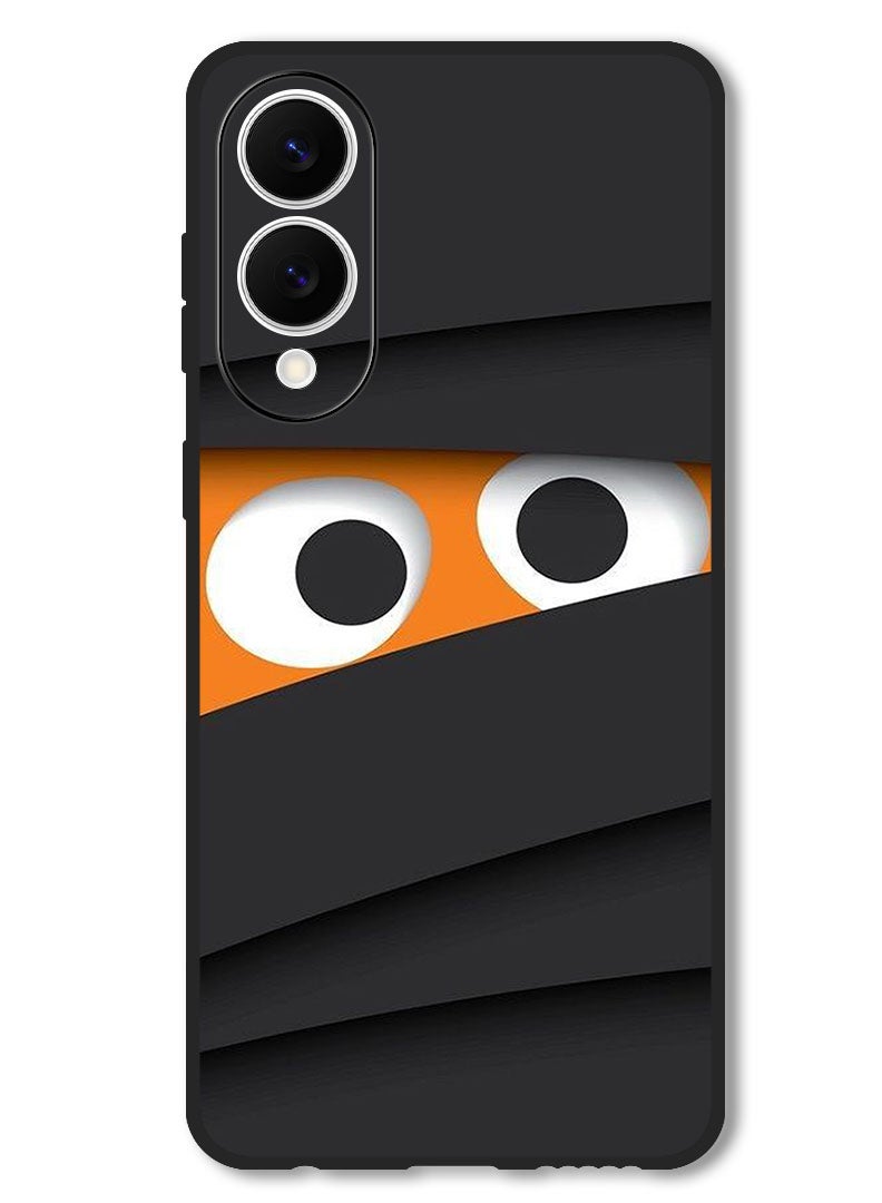 Theodor Case Compatible with Samsung Galaxy S25 Edge 6.7 Inch Protection Shockproof Bumper Cover Two Eyes Appearing - Image 1