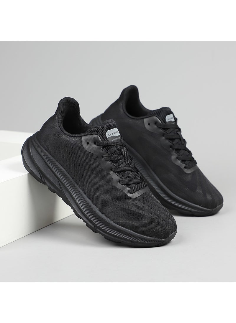 Sky View - Athlesiure Men's Wide Walking Shoes Breathable Mesh Athletic Sports Sneakers Wide Toe Box Running Shoes for Men Comfortable - Image 1