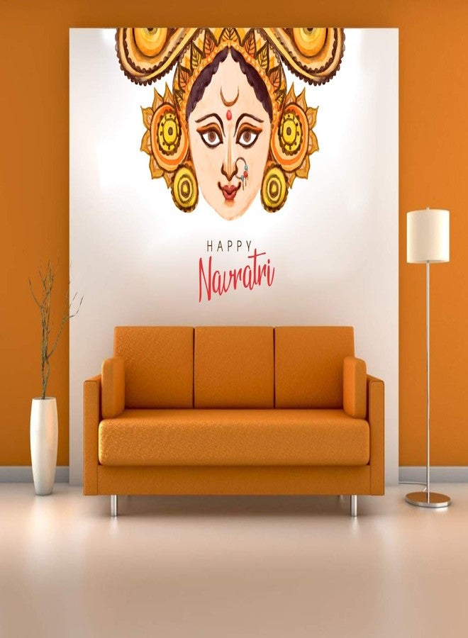 Sticker Studio Maa Durga Wall Sticker & Decal (PVC Vinyl, Size- 58 CMX 40 CM) - Image 2