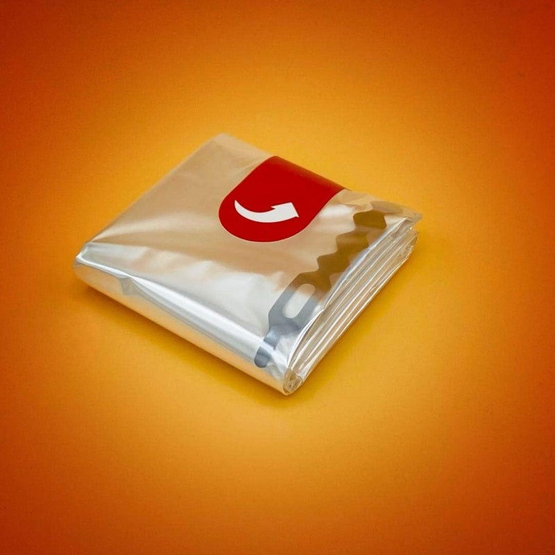 SIPA أكياس فرن متعددة الاستخدامات SIPA 10 × 15 خالية من BPA قابلة للتصرف طبقة واحدة PET مع إغلاق بخيط مثالي للطهي تحتفظ بالرطوبة آمنة للاستخدام في الميكروويف حمراء 100 عبوة - Image 2