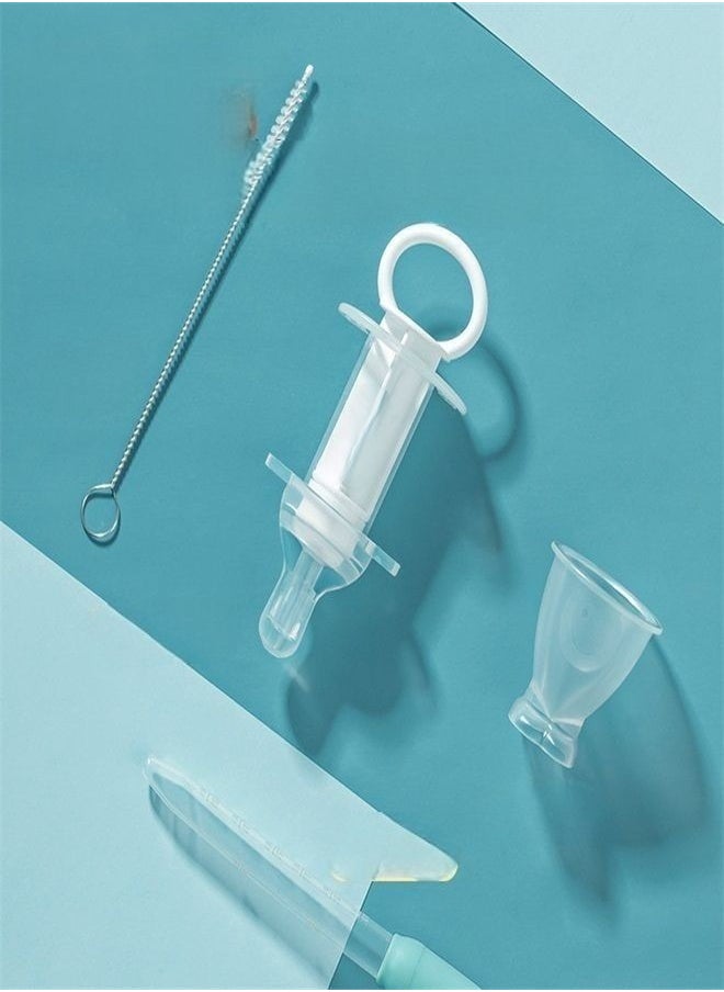Generic - Baby Medicine Feeder Anti-Choking Dropper Syringe Set Baby Oral Feeding Syringe Pacifier Liquid Medicine Dispenser with Oral Syringe Baby Oral Syringe Feeder for Feeding Medication and Water - Image 1