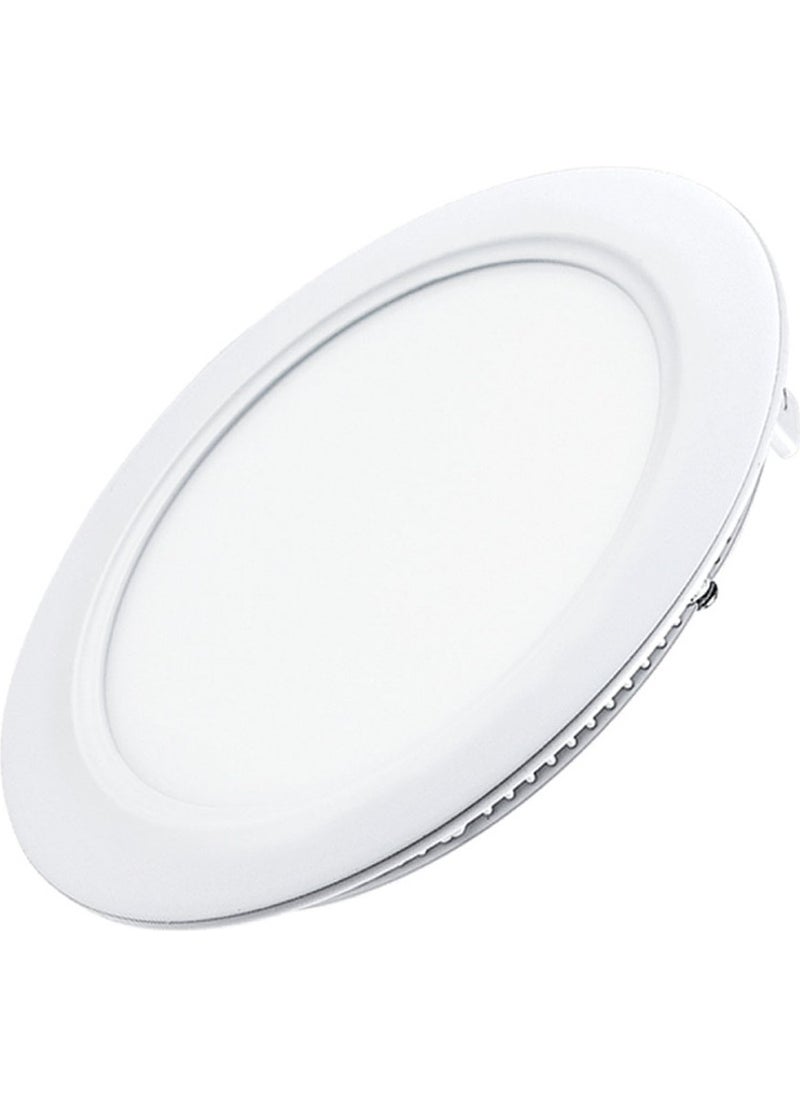 ACK - AP01-01800 18W Round Recessed LED Panel 3000K Daylight - Image 1