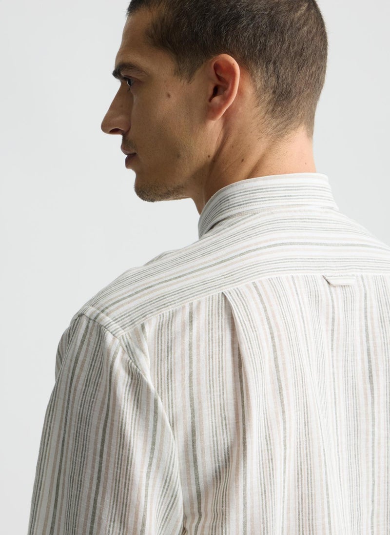 Liu Jo Linen and Cotton Shirt - Image 5