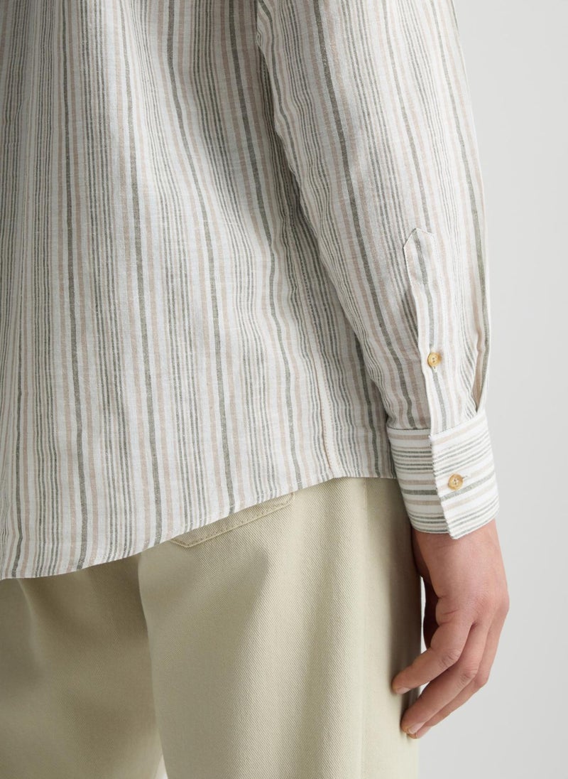 Liu Jo Linen and Cotton Shirt - Image 4