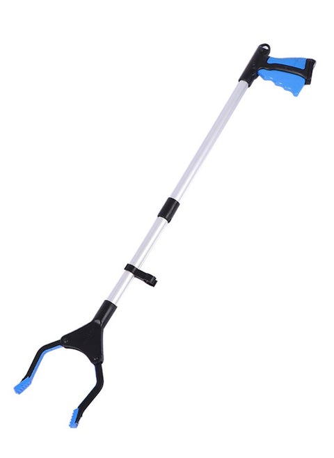80cm Long Trash & Garbage Picker Grabber, Lightweight Aluminium & Rustproof, Litter Pick Up Stick, Trash Tong, Reaching Assist Tool, Reacher Tool for Elderly, Garden Nabber, Arm Extension (BLUE)