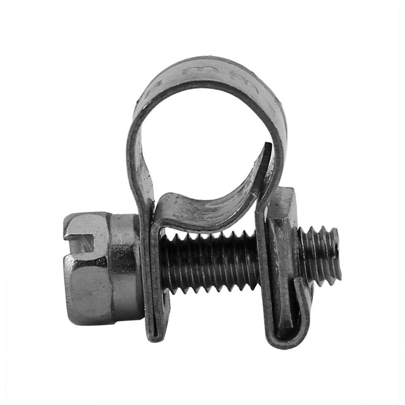 klarako Hose Clamps, 10 PCS 304 Stainless Steel Pipe Clip Fuel Line Tube Fastener Super Heavy Duty T Bolt Clamp 6mm-20mm All Sizes (6-8mm) - Image 2