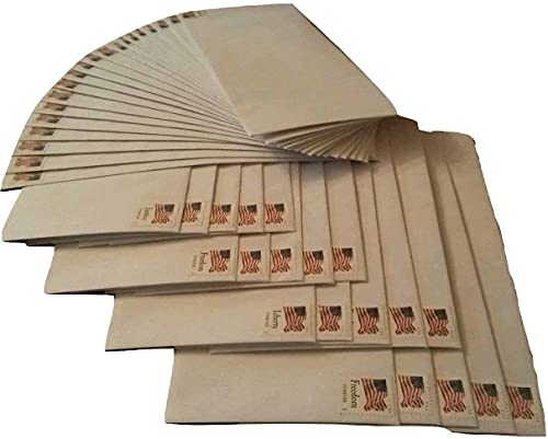 USPS 60 Forever Stamped Envelopes #10 Self Seal Security Envelopes (4-1/8 x 9-1/2 inch) (Postage Stamp Design Varies) - Image 2