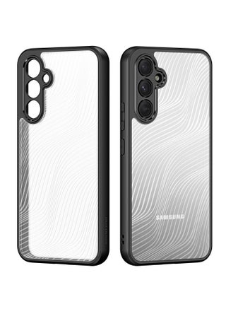 DUX DUCIS Aimo Case Anti-Yellowing Clear [Hard PC Back & Soft TPU Bumper] Shockproof Protective Phone Case Cover compatible with Samsung Galaxy A54 (Black) - pzsku/ZD8B8CC3C9A81B4423C7AZ/45/_/1737978081/053b9808-f278-4a00-80d9-9f3778bd1387