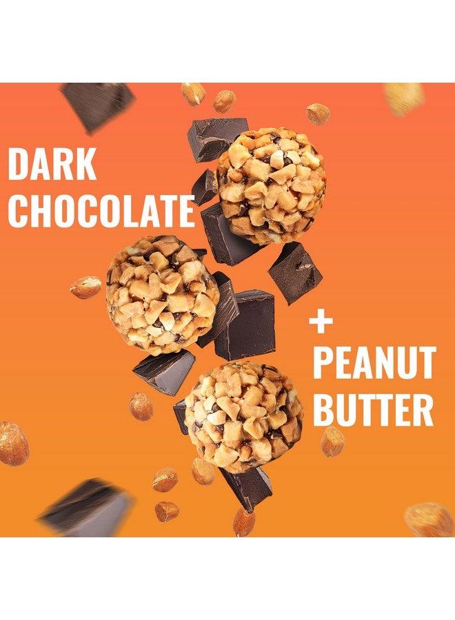 The GFB The Gluten Free Brothers Dark Chocolate Peanut Butter Bites Gluten Free Protein Balls Non Gmo Soy Free Vegan Snack Size Plant Based Protein Energy Balls 1.2 Oz (10 Count) - Image 5
