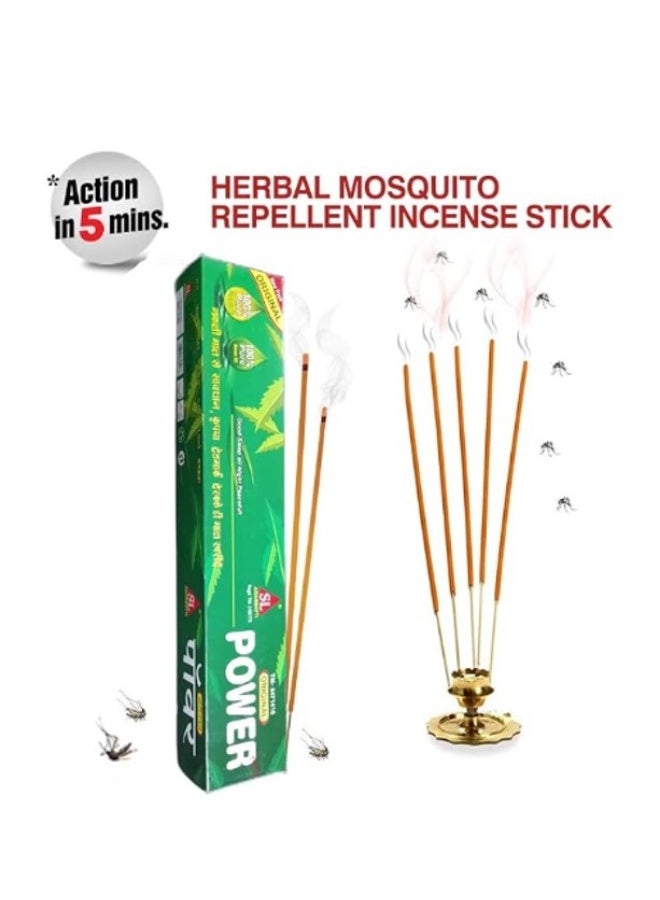 Power Natural Mosquito Agarbatti – Citronella & Neem Oil Incense Sticks for Mosquito Protection (120 Sticks) - Image 3