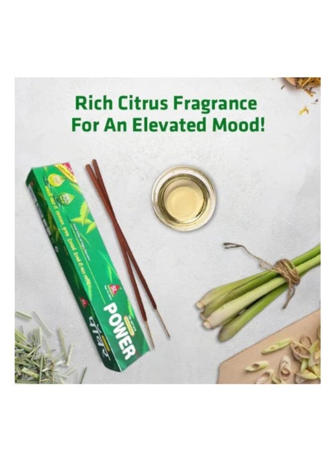 Power Natural Mosquito Agarbatti – Citronella & Neem Oil Incense Sticks for Mosquito Protection (120 Sticks) - Image 4