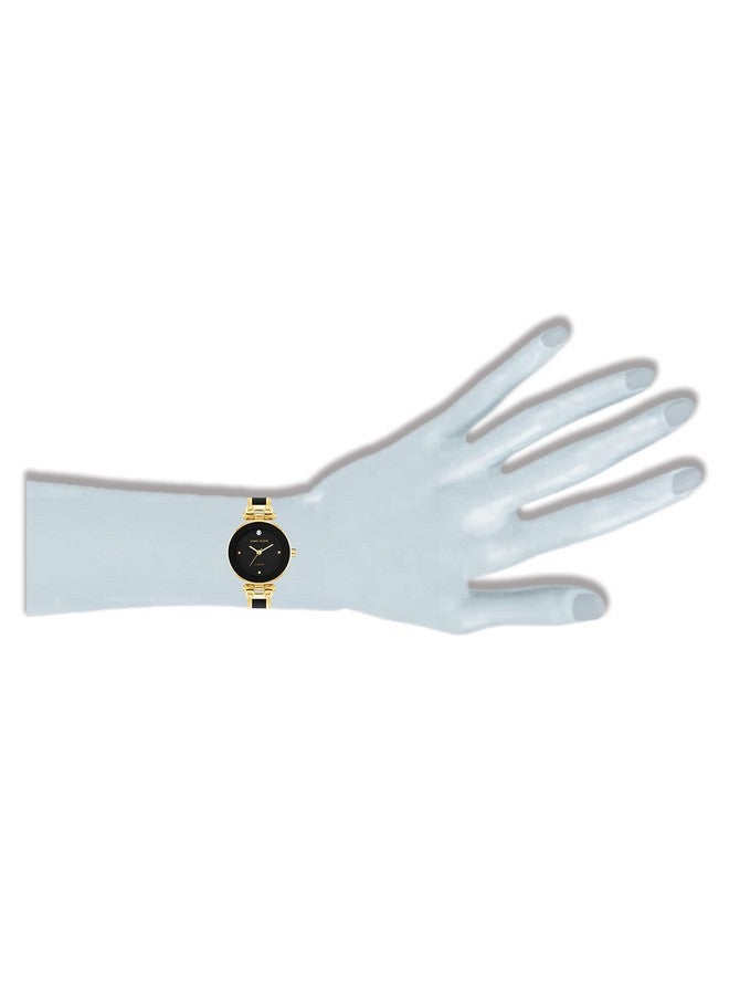 Anne Klein Women's Genuine Diamond Dial Bangle Watch - Image 3