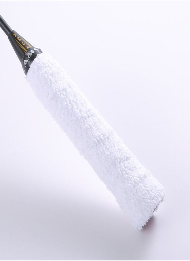 Ocean - Racket Belt Badminton Hand Glue Outdoor Anti Slip Badminton Tennis Racket Handle Grip Bands Tape Sweat Band white （1 pcs） - Image 1