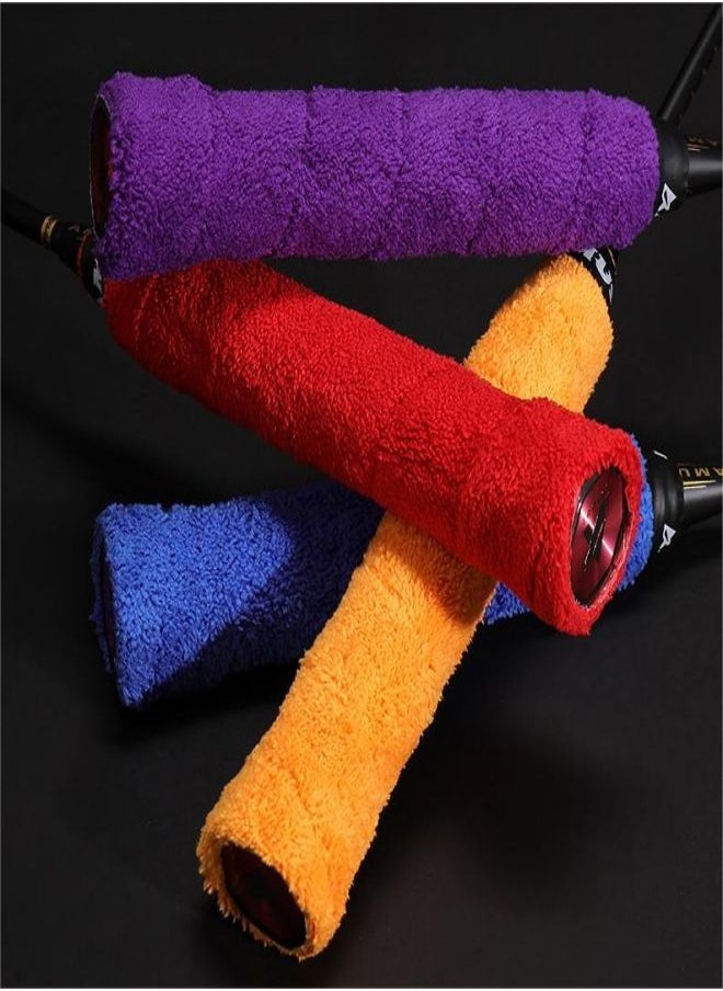 Ocean - Racket Belt Badminton Hand Glue Outdoor Anti Slip Badminton Tennis Racket Handle Grip Bands Tape Sweat Band white （1 pcs） - Image 1