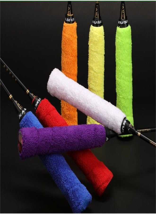 Ocean - Racket Belt Badminton Hand Glue Outdoor Anti Slip Badminton Tennis Racket Handle Grip Bands Tape Sweat Band white （1 pcs） - Image 1