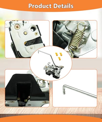 Taruimoo 6931089120 Front Door Lock Latch Right Side Fits for Toyota Hilux Pickup LN85 LN86 1988-1995 Toyota 4Runner LN105 LN106 1988-1996 Replaces 69310-89120(Passenger Side) - Image 3