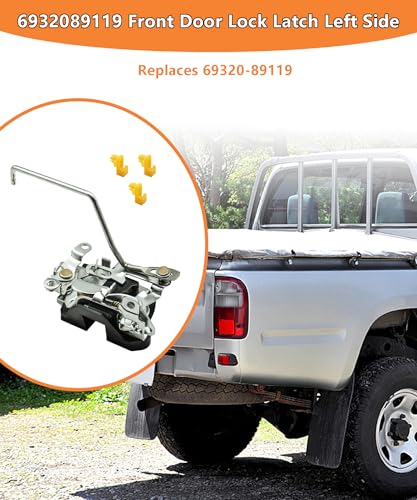 Taruimoo 6931089120 Front Door Lock Latch Right Side Fits for Toyota Hilux Pickup LN85 LN86 1988-1995 Toyota 4Runner LN105 LN106 1988-1996 Replaces 69310-89120(Passenger Side) - Image 2