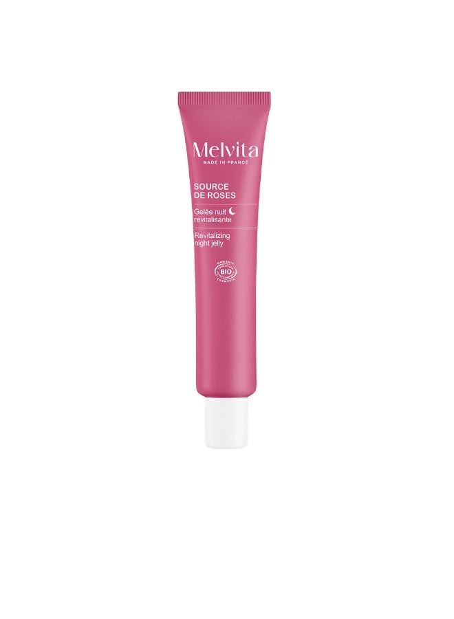 Melvita Source De Roses Revitalizing Night Gel 40ml - Image 1