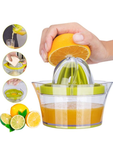 Citrus Juicer, 4-in-1 Manual Hand Held Orange Lemon Squeezer, Multifunctional, Lime Squeezer