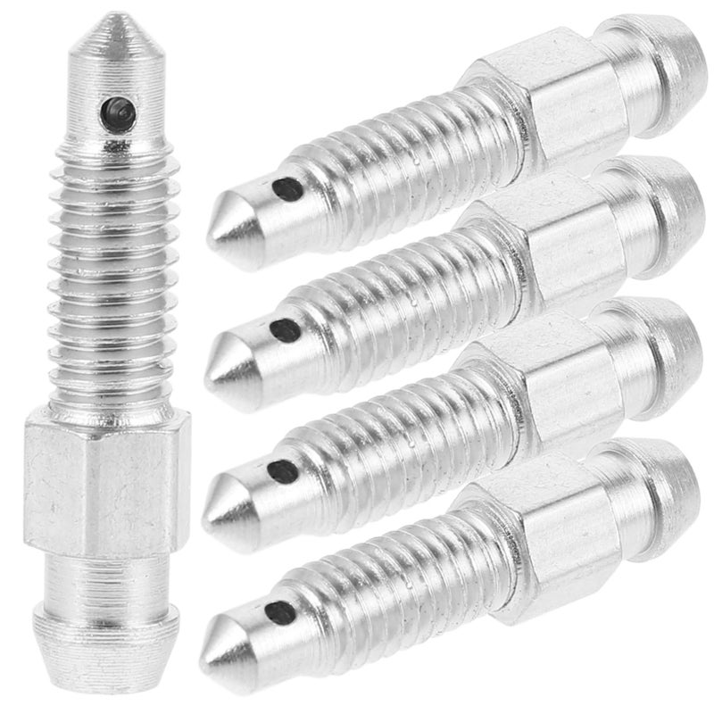 Motorcycle Fork Brake Bleeder Valve 5Pcs Kit Durable Air Pressure Bleeding Tool Easy Installation - Image 2