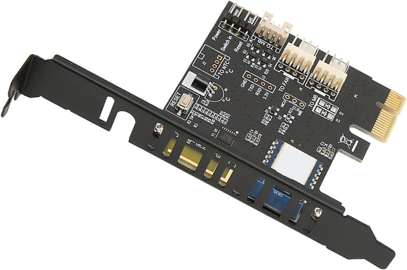 PCIE Remote Control Card, Strong Wall Penetration 2.4G Server Management Tool with Temperature Detection for IT Professionals, Data Centers and Server Rooms - Image 5