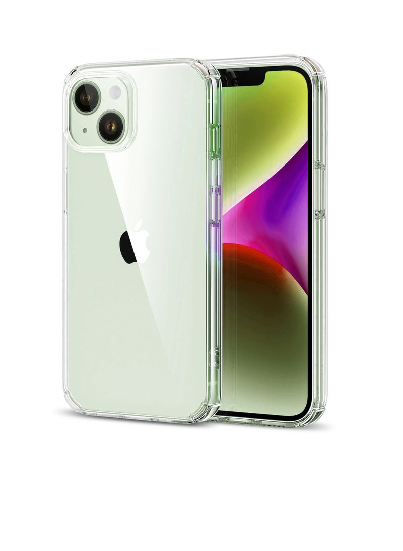 iPhone 15 Case Clear 6.1 inch Anti-Yellowing iPhone 15 Cover Transparent Slim Thin Crystal Clear iPhone 15 Case Shockproof Protective Phone Case Cover For Apple iPhone