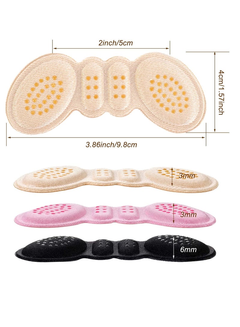 Toe Filler Inserts Adjustable Shoe Filler Heel Grip Liner Insert for Improving Shoe Fit Heel Protection Prevent Blister Unisex 6 Pairs - Image 5