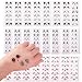 ASVNRES 360Pcs Cute Cartoon Face Stickers for for Halloween Christmas and Valentines Day Daily Life Expression Stickers with Colorful Eyes Nose Mouth Creative Stationery StickerCute - Image 2