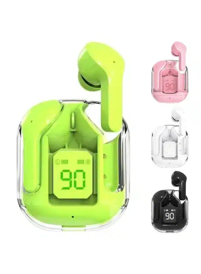 Air31 Pro سماعات أذن ، لاسلكية، شفافة مع صوت جهير عميق، صوت ستيريو، سماعة رأس بلوتوث مع علبة شحن، (متعدد الألوان) - Image 2