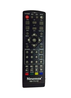 Newmax Satellite Receiver Remote Control Black 