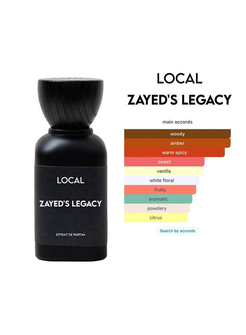 LOCAL Zayed's Legacy Eau de Parfum 50ml - Image 2