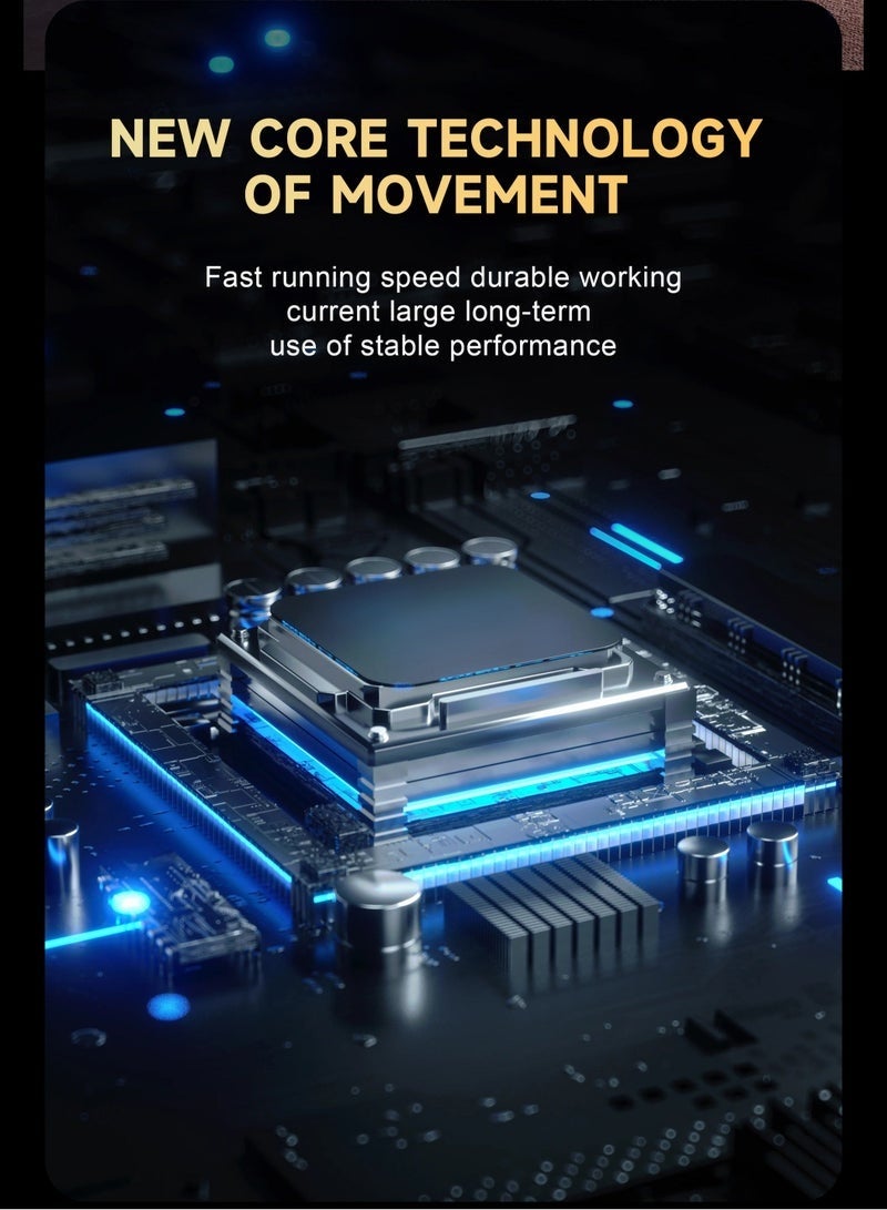 Umiio Q4 Pro Smart Projector with 4K Support, LED Light Source, 5G WiFi & Bluetooth, Dual Wireless Game Controllers, 50–150 Inch Screen, Portable Intelligent Gaming & Home Theater Projector - Image 2