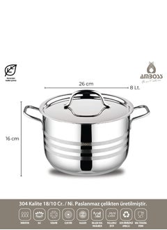 AMBOSS Amboss 9 Piece Stainless Steel Cookware Set  - Image 5