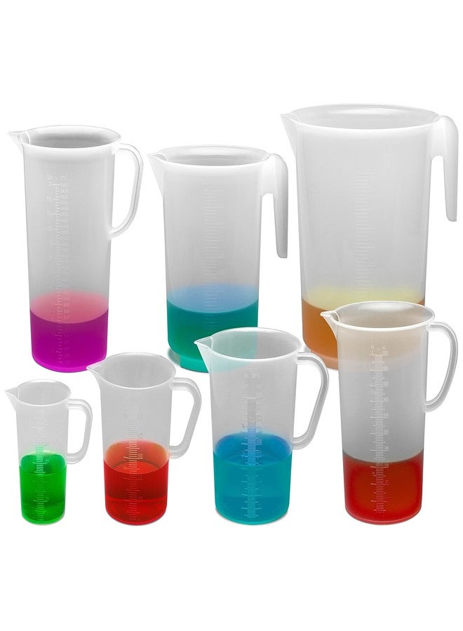 SP Scienceware SP Bel-Art Tall Form 250ml Polypropylene Graduated Pitcher; 5ml Graduation (F28989-0000) - Image 2