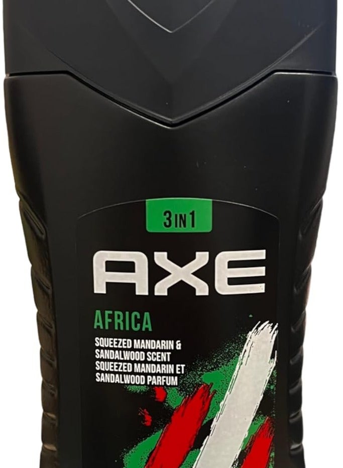 اكس براند جل استحمام للرجال أفريكا أكس – 250 مل - Image 2